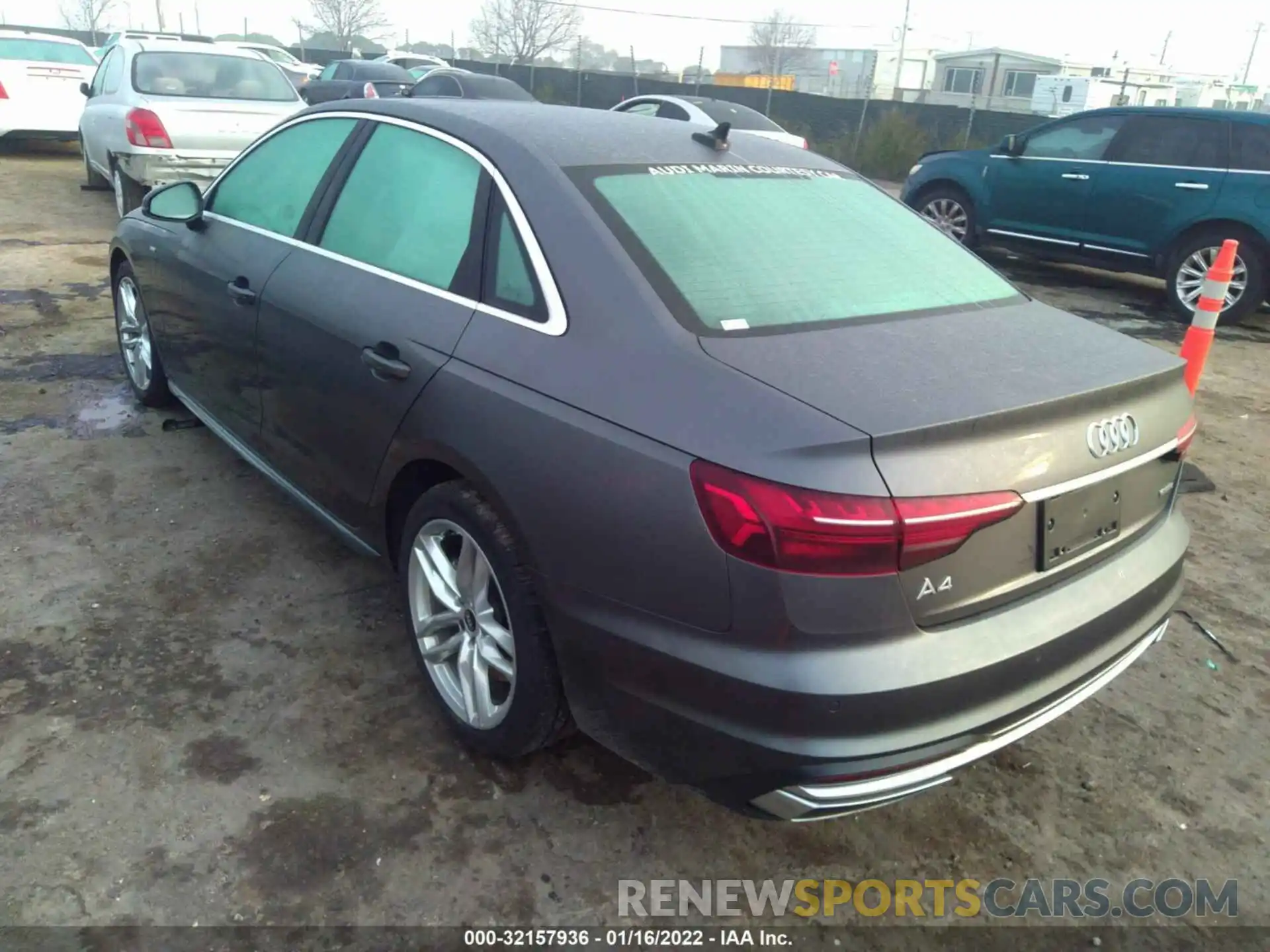 3 Фотография поврежденного автомобиля WAUEAAF48MN012146 AUDI A4 SEDAN 2021