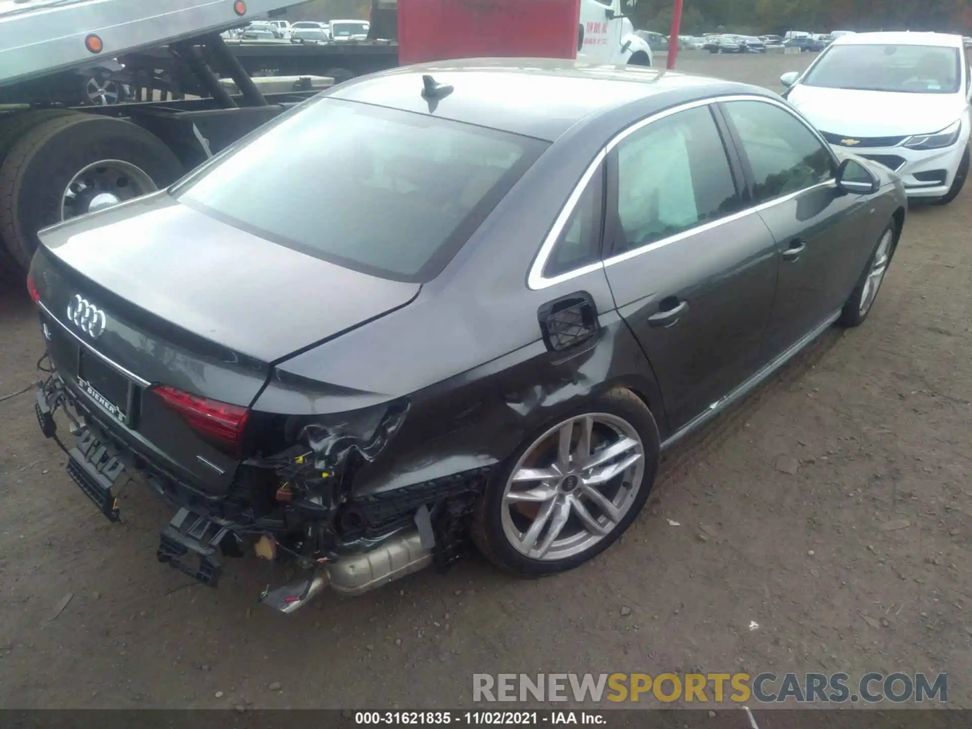 6 Photograph of a damaged car WAUEAAF49MA069222 AUDI A4 SEDAN 2021