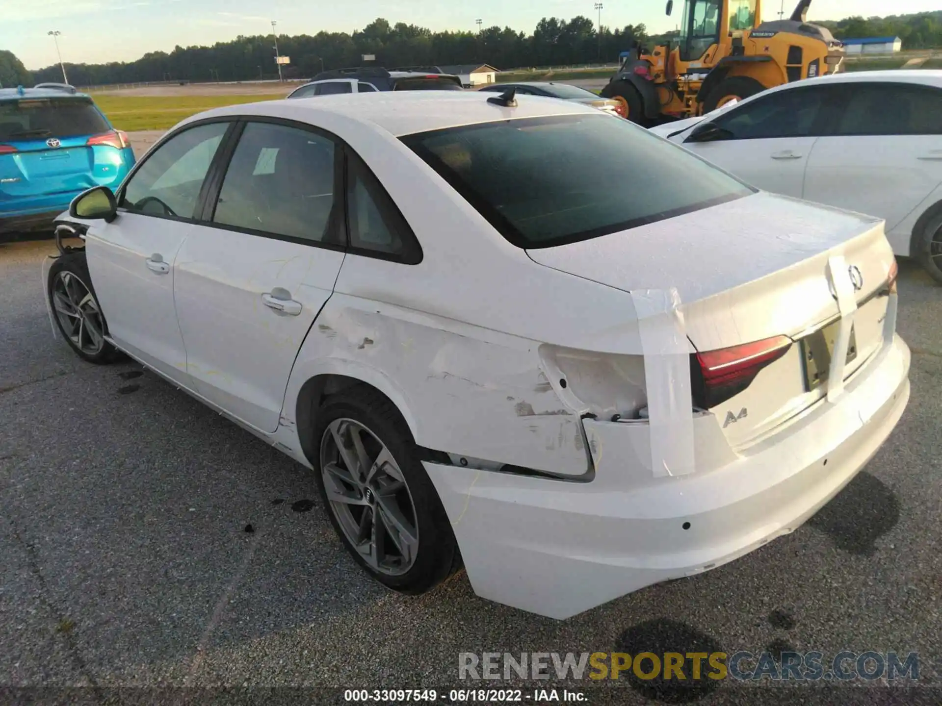 3 Photograph of a damaged car WAUEAAF4XMA012771 AUDI A4 SEDAN 2021