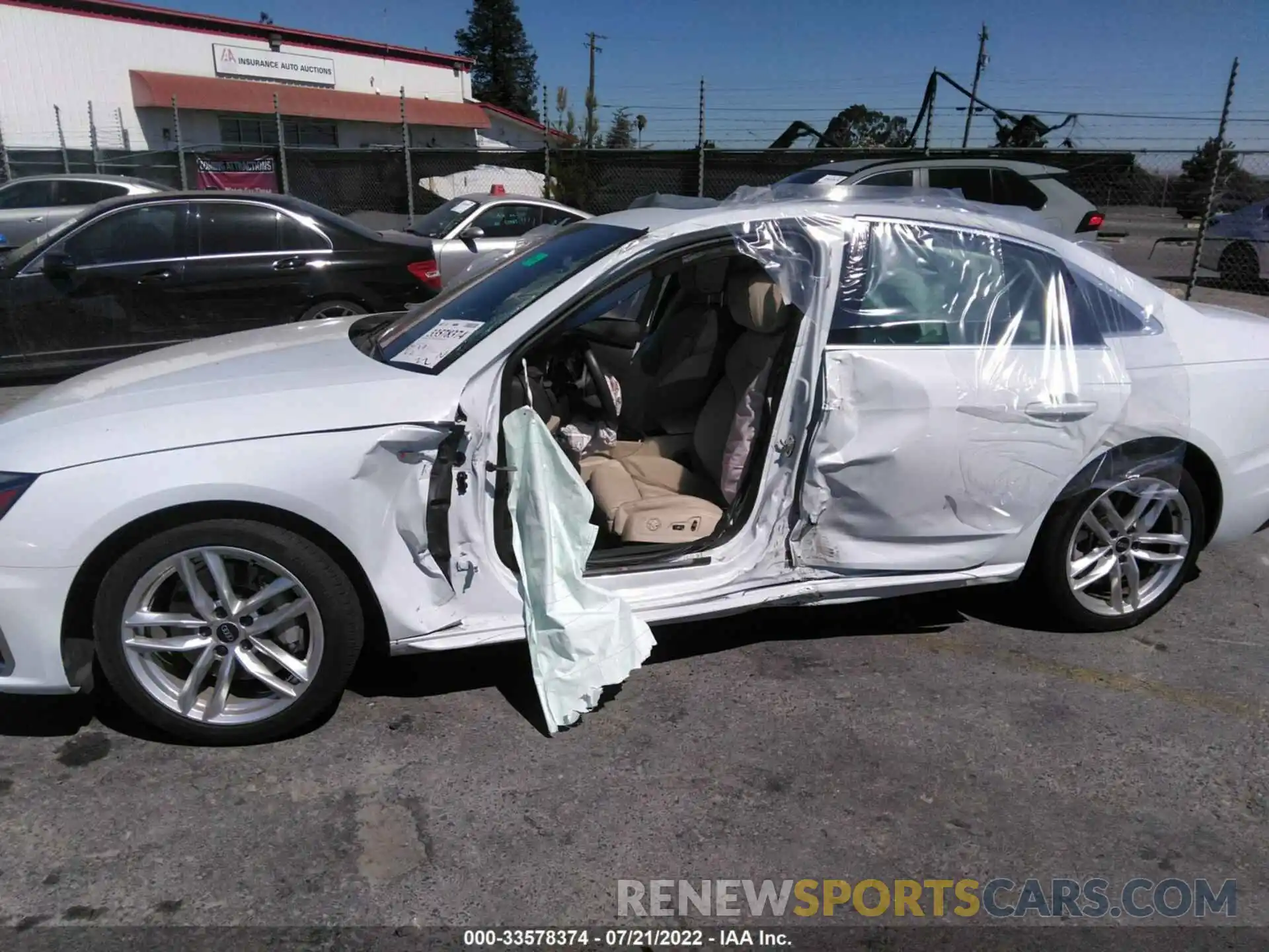 6 Photograph of a damaged car WAUEAAF4XMA039243 AUDI A4 SEDAN 2021