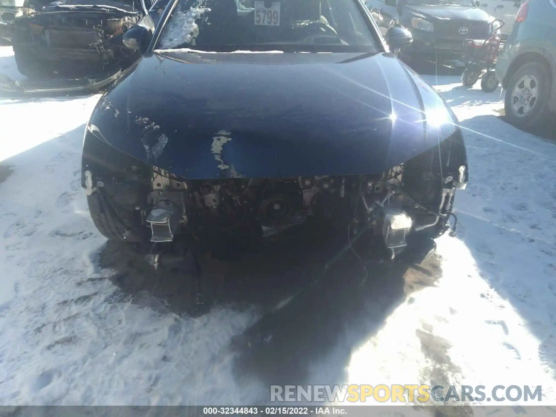 6 Photograph of a damaged car WAUFAAF42MN009750 AUDI A4 SEDAN 2021