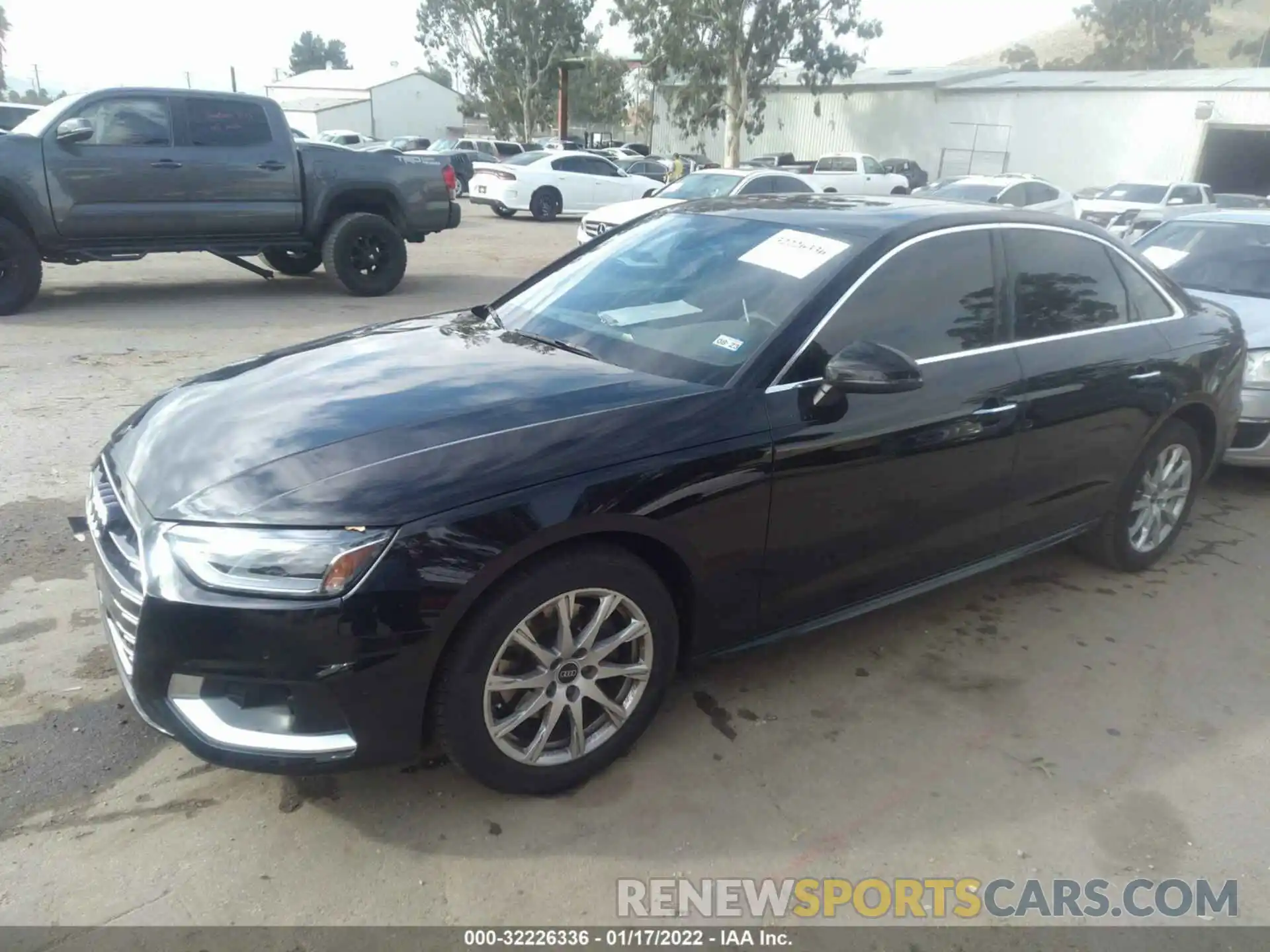 2 Photograph of a damaged car WAUABAF44NA002251 AUDI A4 SEDAN 2022