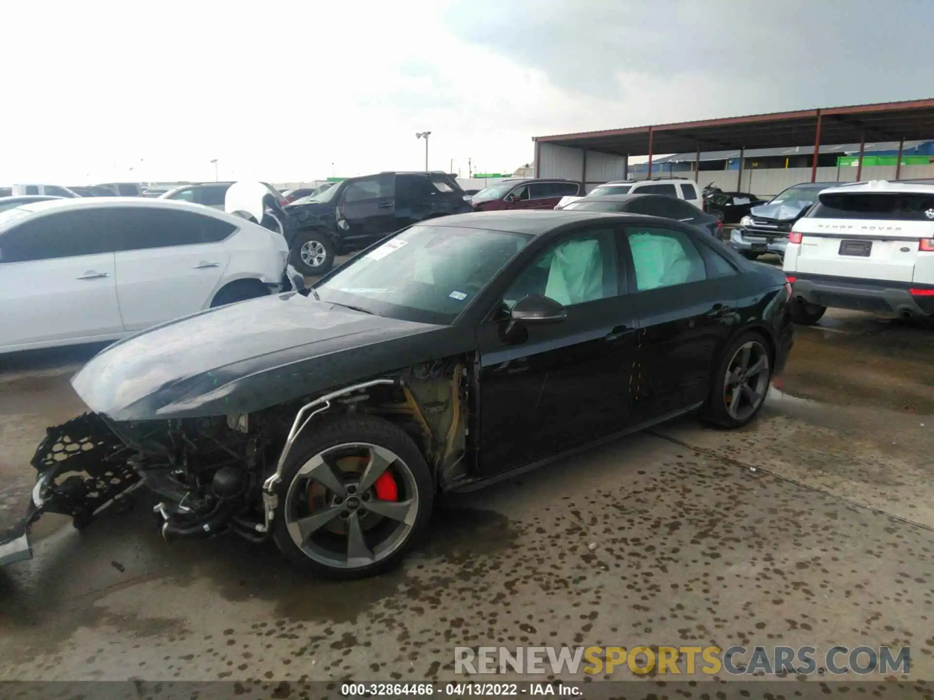 2 Photograph of a damaged car WAUEAAF49NN005210 AUDI A4 SEDAN 2022