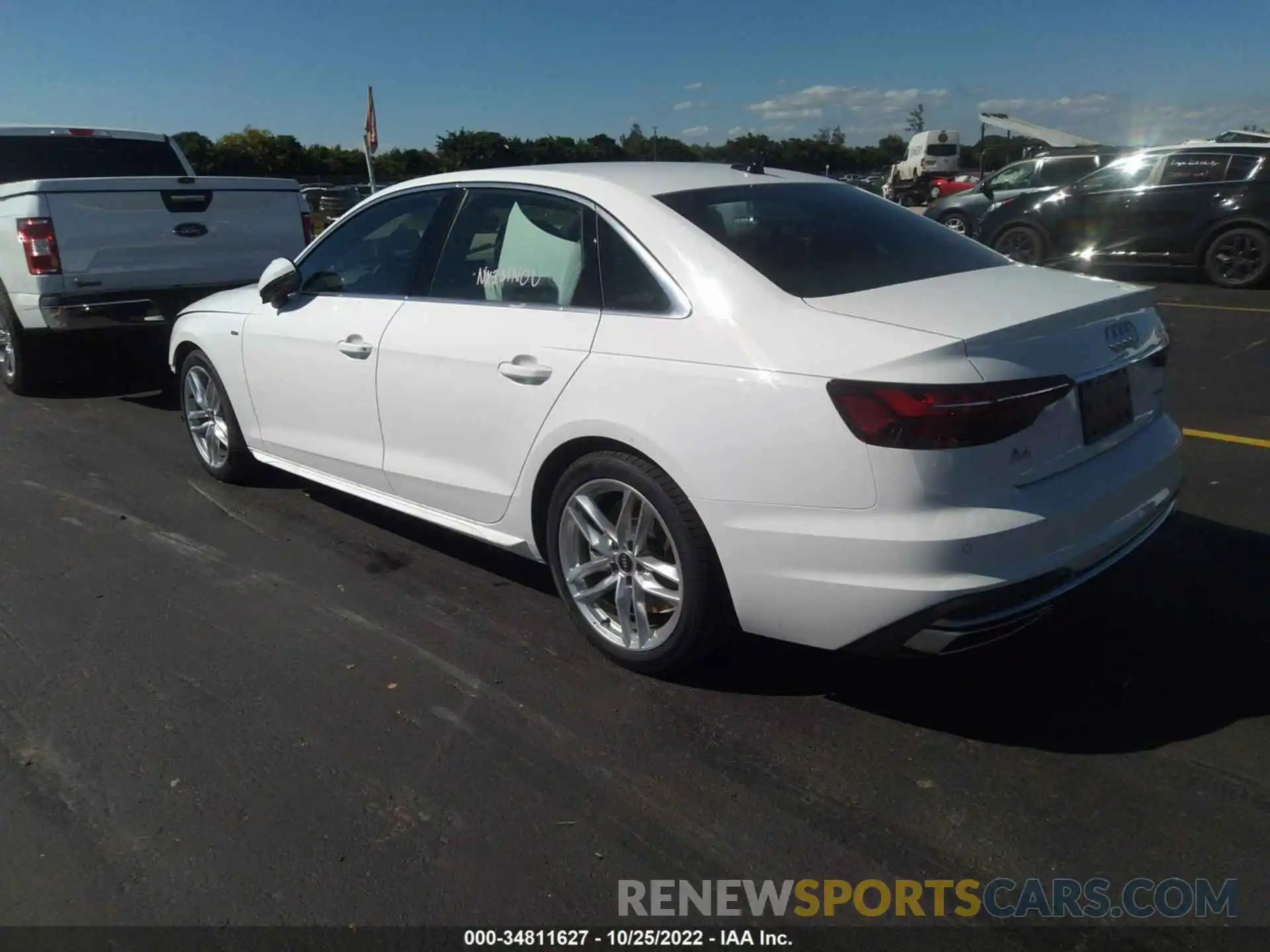 3 Photograph of a damaged car WAUEAAF45PN001545 AUDI A4 SEDAN 2023