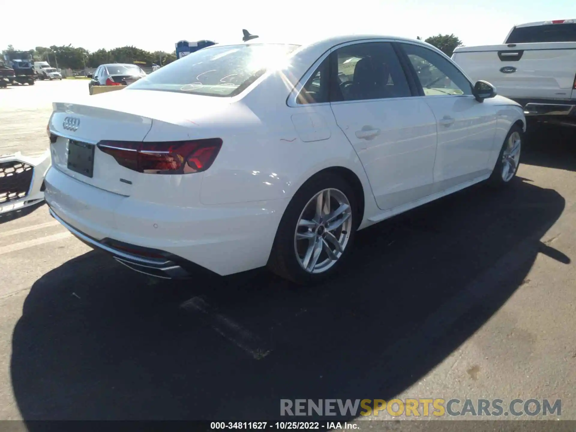 4 Photograph of a damaged car WAUEAAF45PN001545 AUDI A4 SEDAN 2023