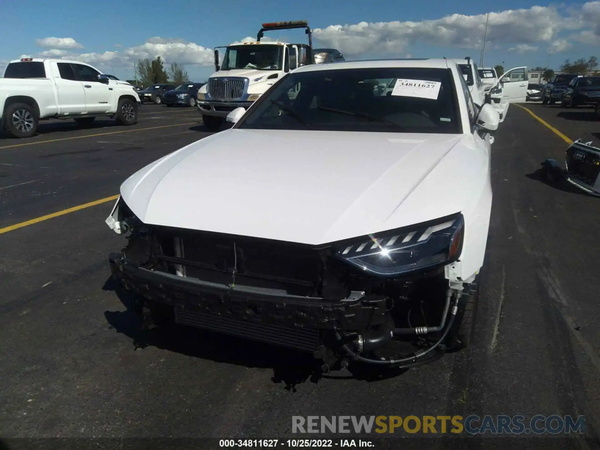 6 Photograph of a damaged car WAUEAAF45PN001545 AUDI A4 SEDAN 2023