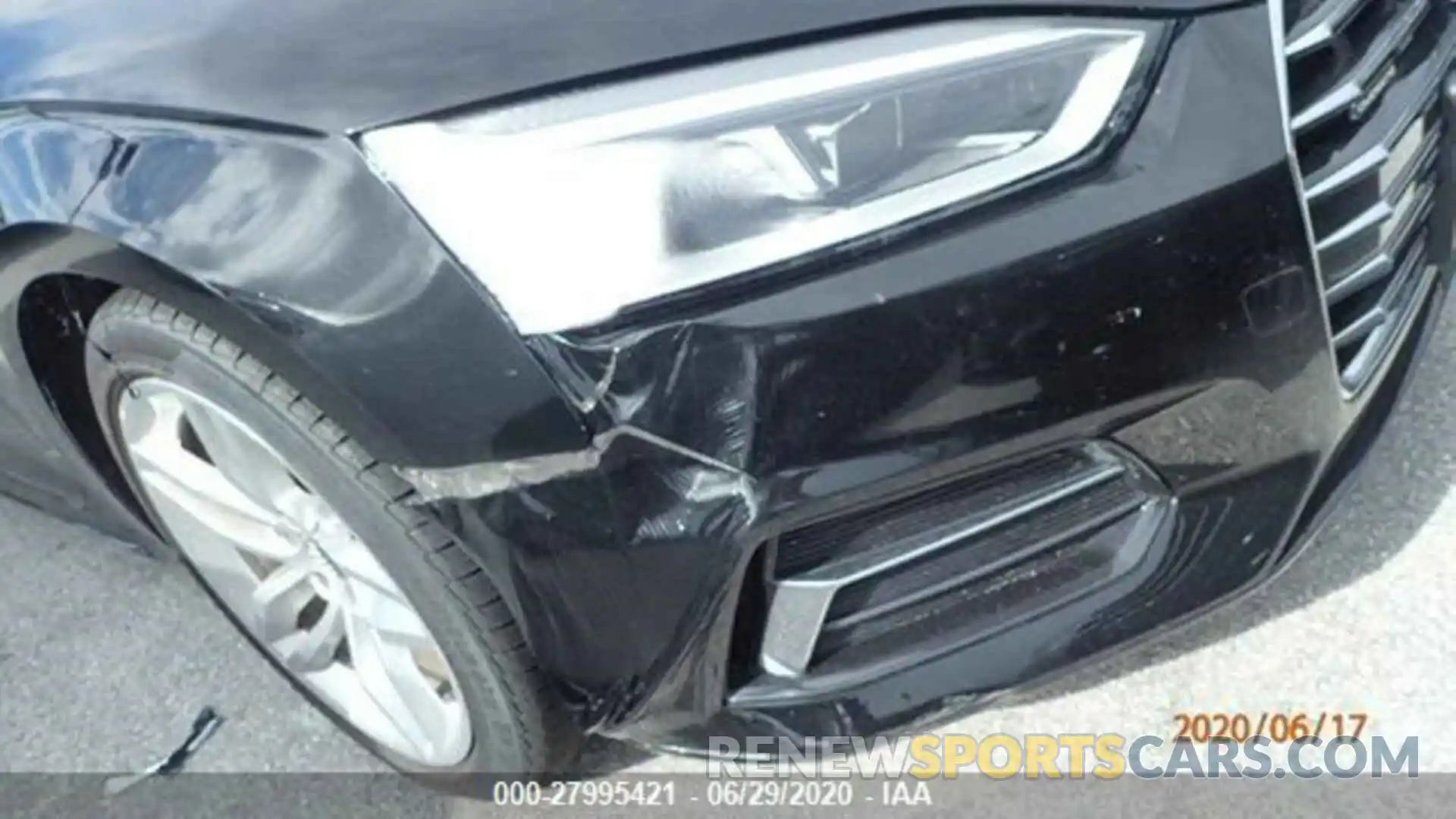 6 Photograph of a damaged car WAUANCF50KA058520 AUDI A5 2019