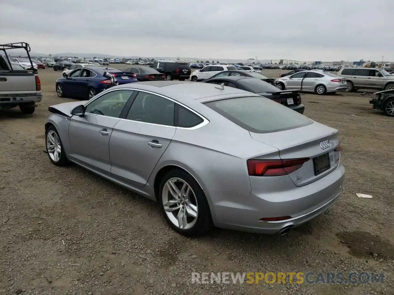 3 Photograph of a damaged car WAUANCF50KA058761 AUDI A5 2019