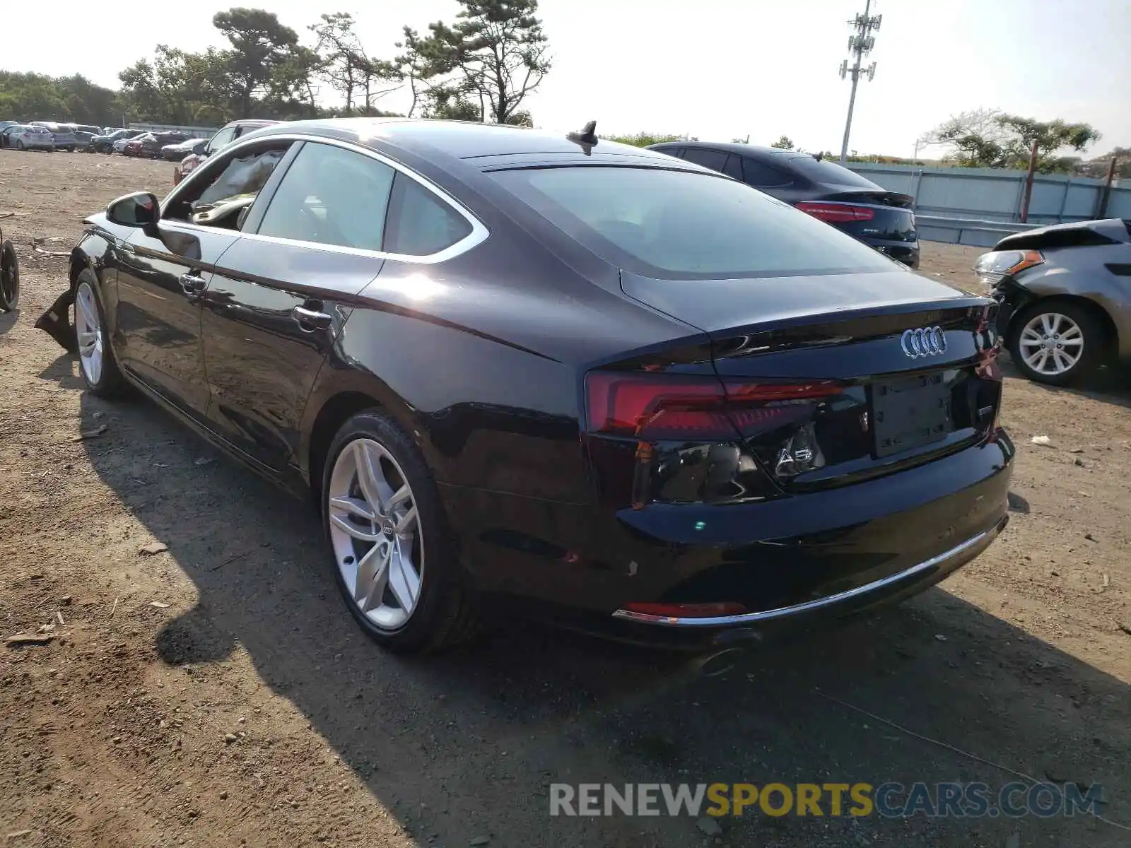 3 Photograph of a damaged car WAUANCF50KA093221 AUDI A5 2019