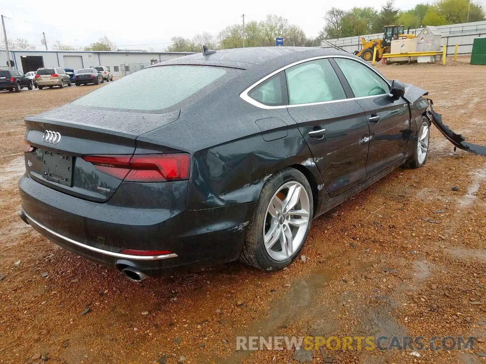 4 Photograph of a damaged car WAUANCF52KA063055 AUDI A5 2019