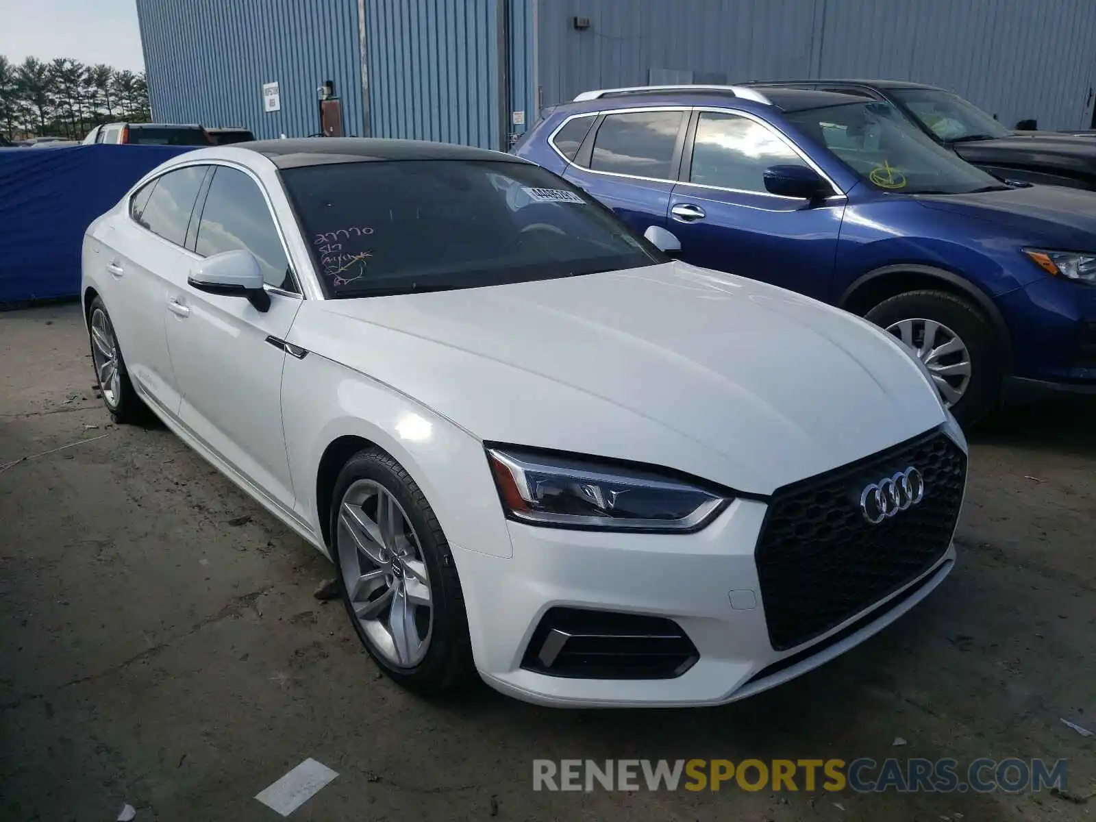 9 Photograph of a damaged car WAUANCF53KA055028 AUDI A5 2019