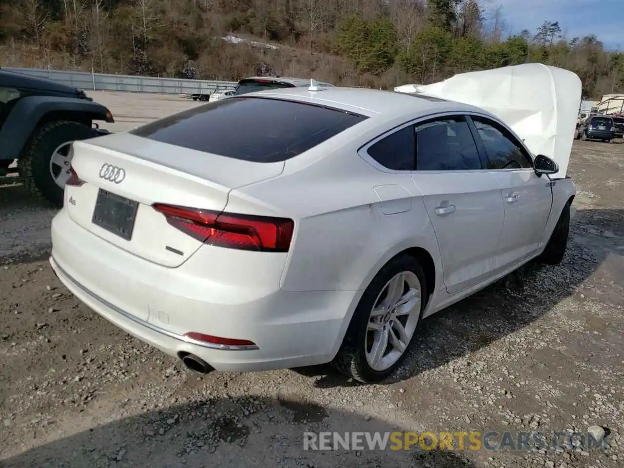 4 Photograph of a damaged car WAUANCF54KA046354 AUDI A5 2019