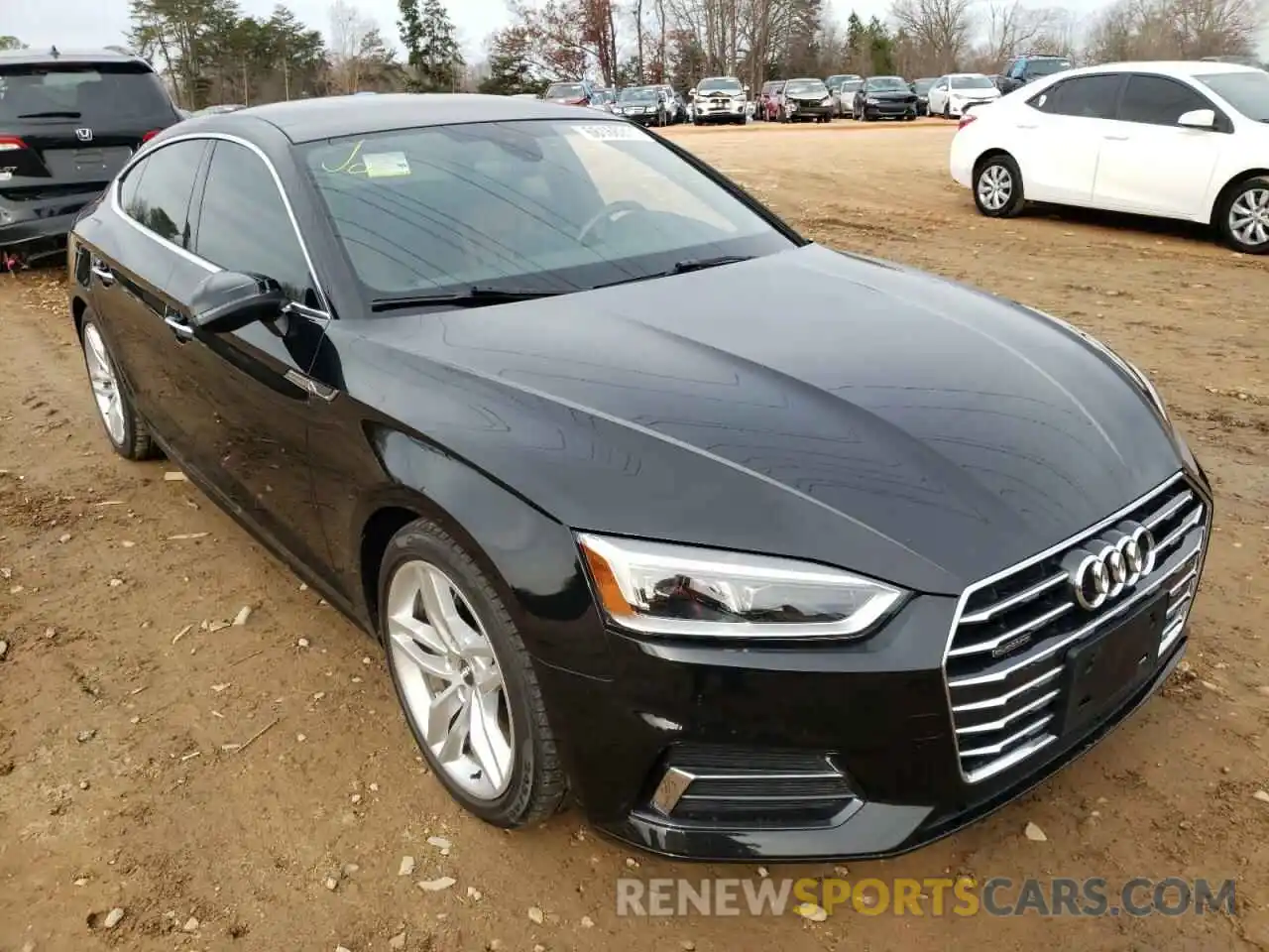 1 Photograph of a damaged car WAUANCF55KA022774 AUDI A5 2019