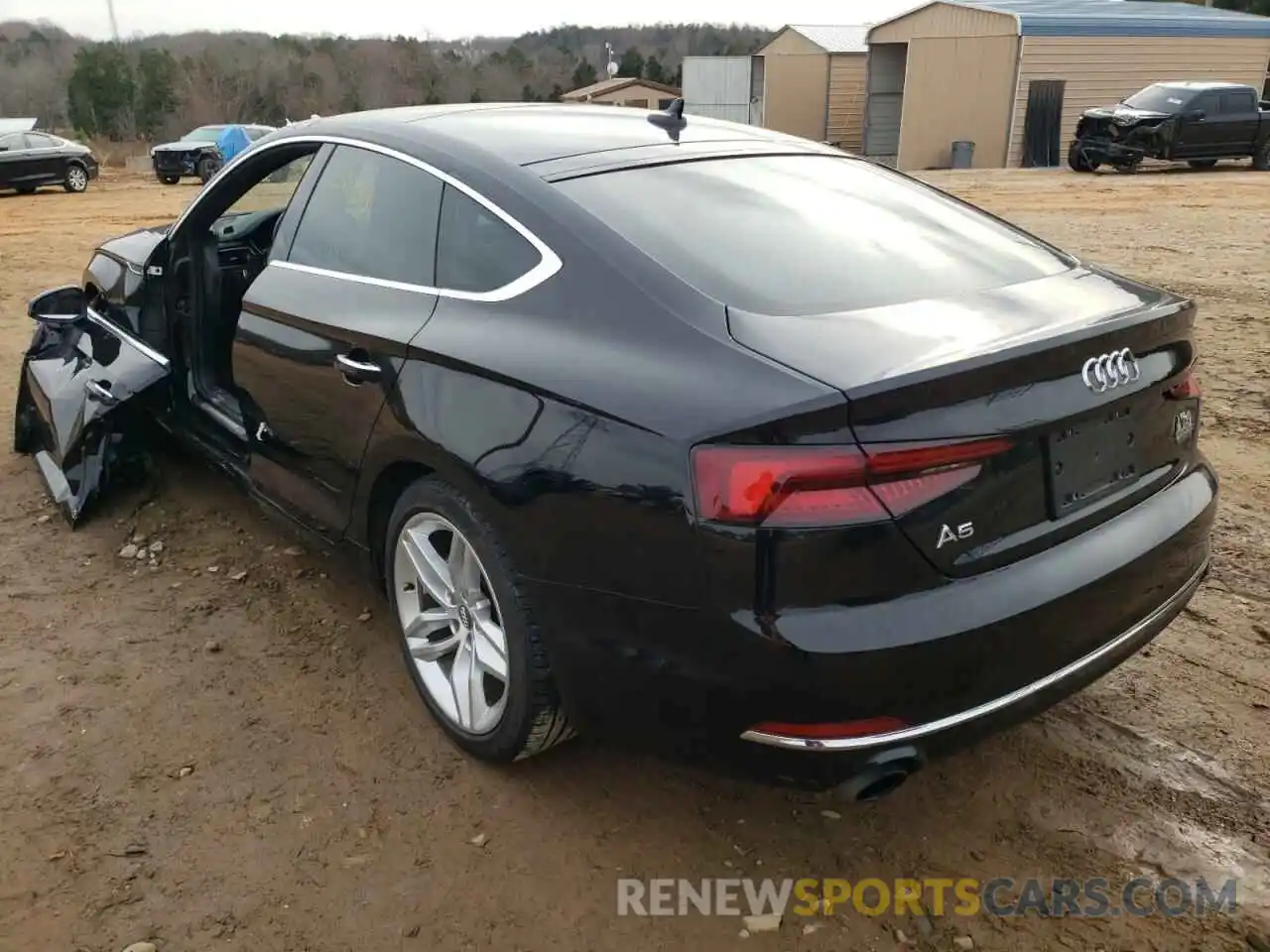 3 Photograph of a damaged car WAUANCF55KA022774 AUDI A5 2019