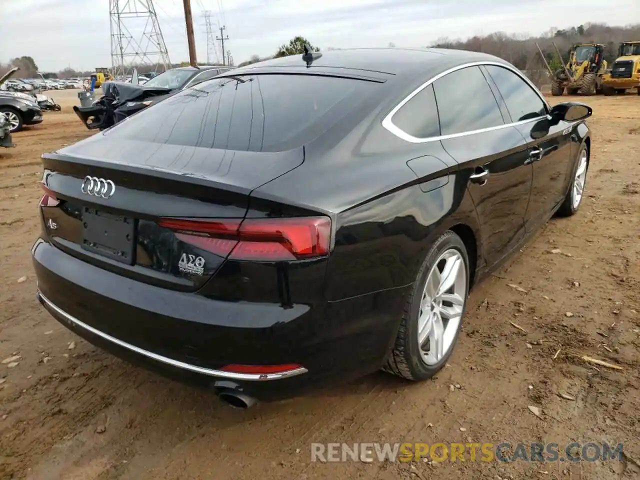 4 Photograph of a damaged car WAUANCF55KA022774 AUDI A5 2019