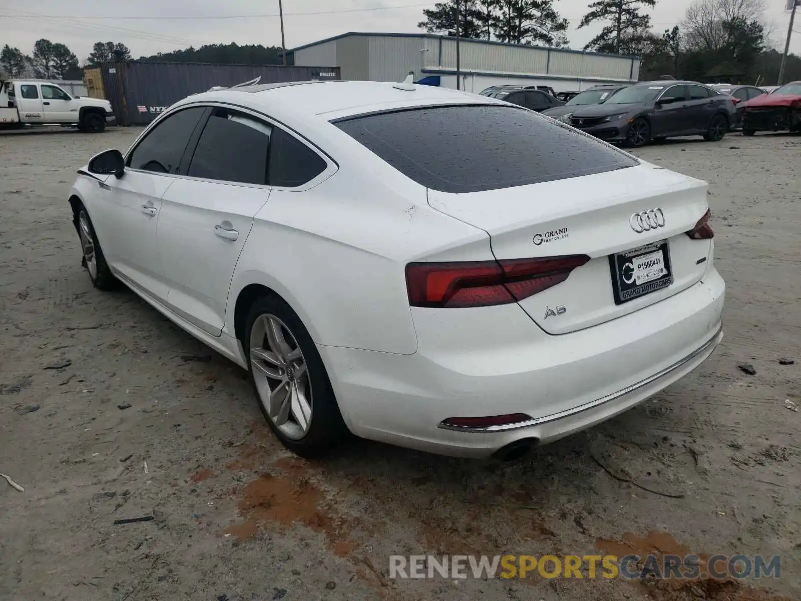 3 Photograph of a damaged car WAUANCF55KA055144 AUDI A5 2019