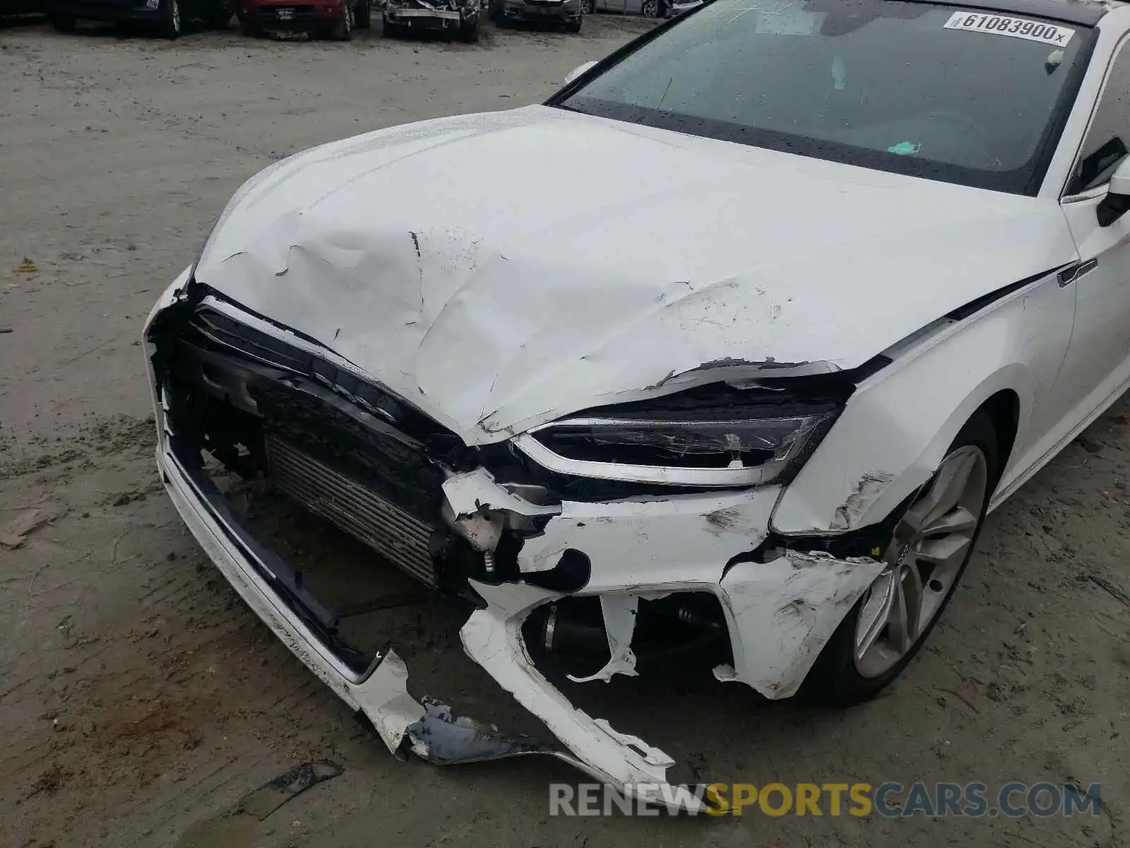 9 Photograph of a damaged car WAUANCF55KA055144 AUDI A5 2019