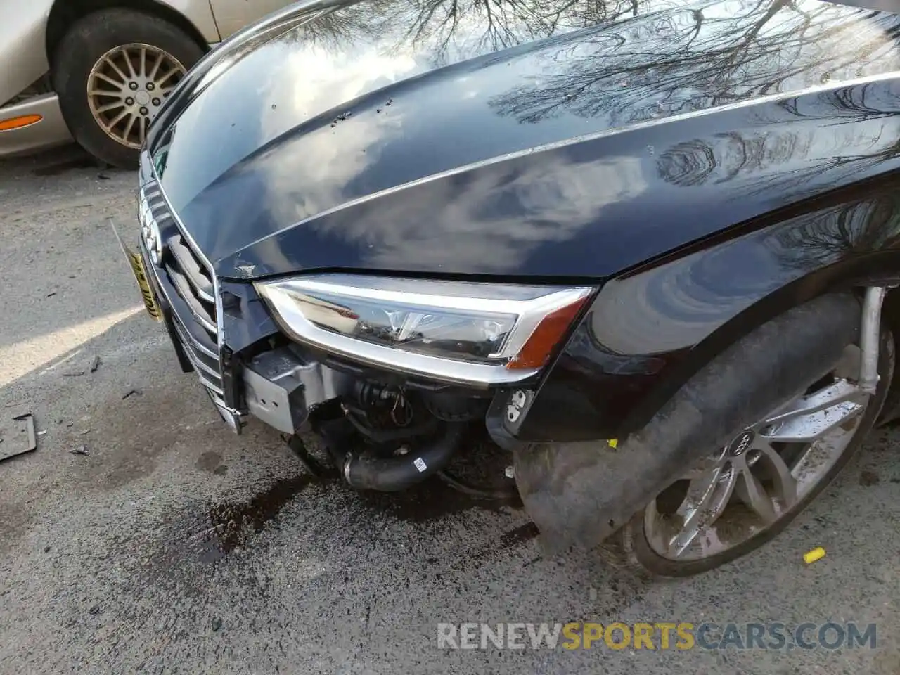 9 Photograph of a damaged car WAUANCF55KA056438 AUDI A5 2019