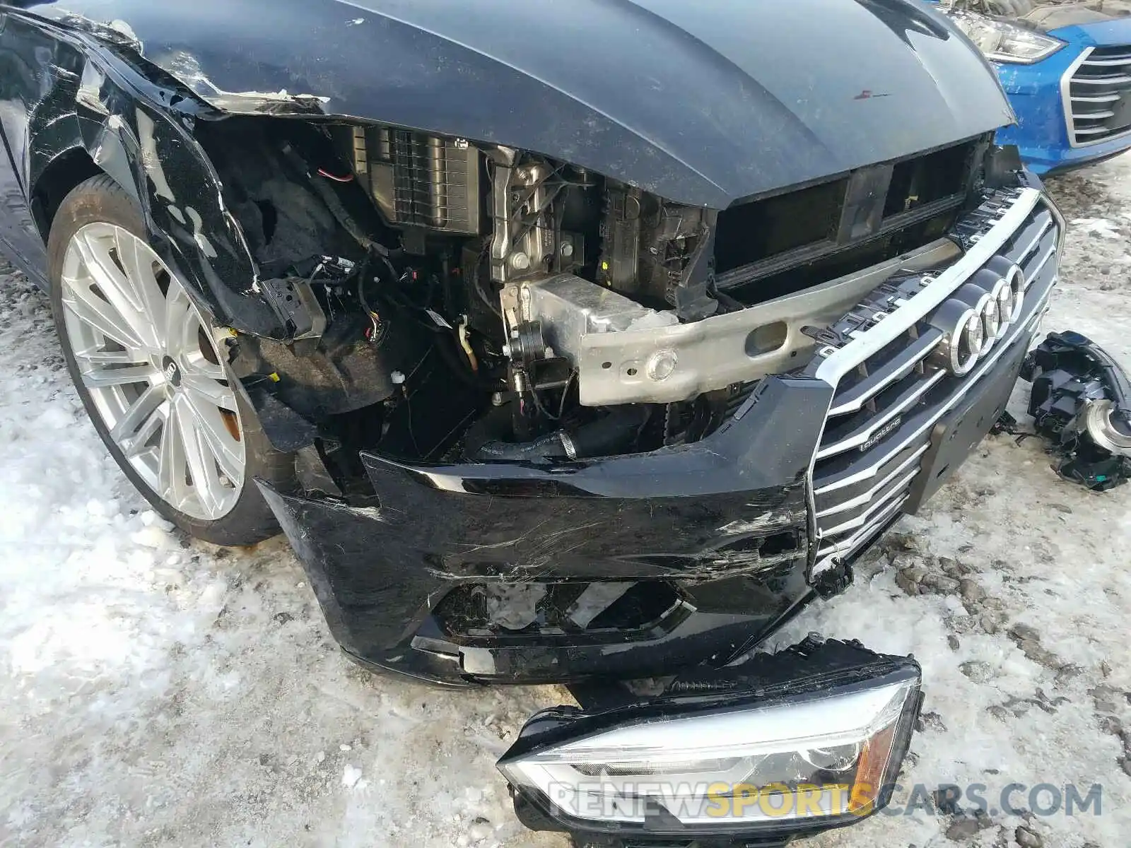 9 Photograph of a damaged car WAUANCF55KA090458 AUDI A5 2019