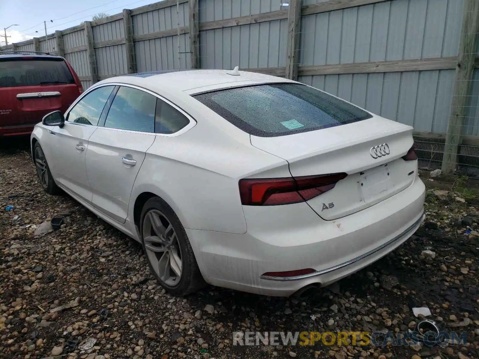 3 Photograph of a damaged car WAUANCF56KA054729 AUDI A5 2019