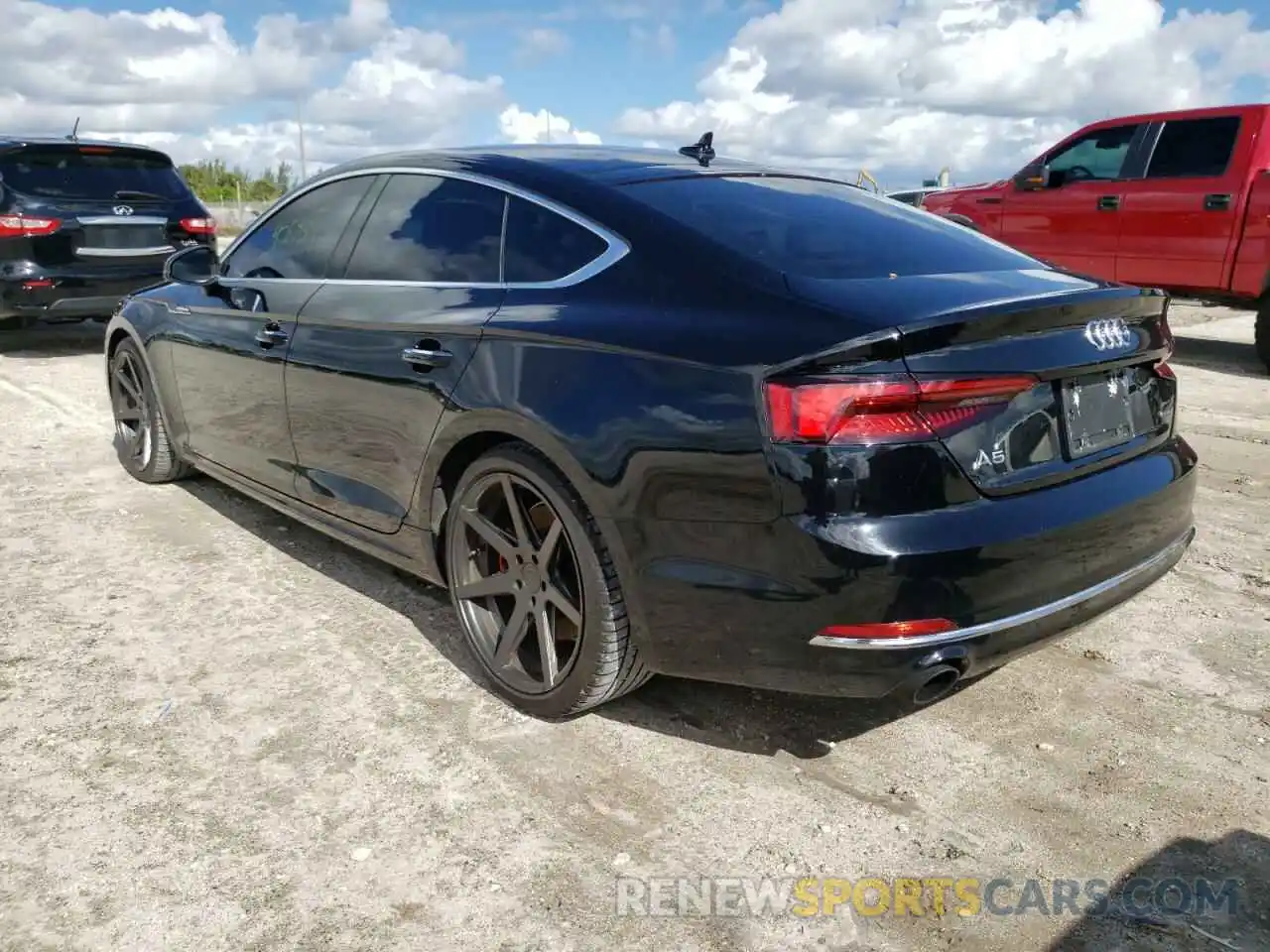 3 Photograph of a damaged car WAUANCF59KA063845 AUDI A5 2019