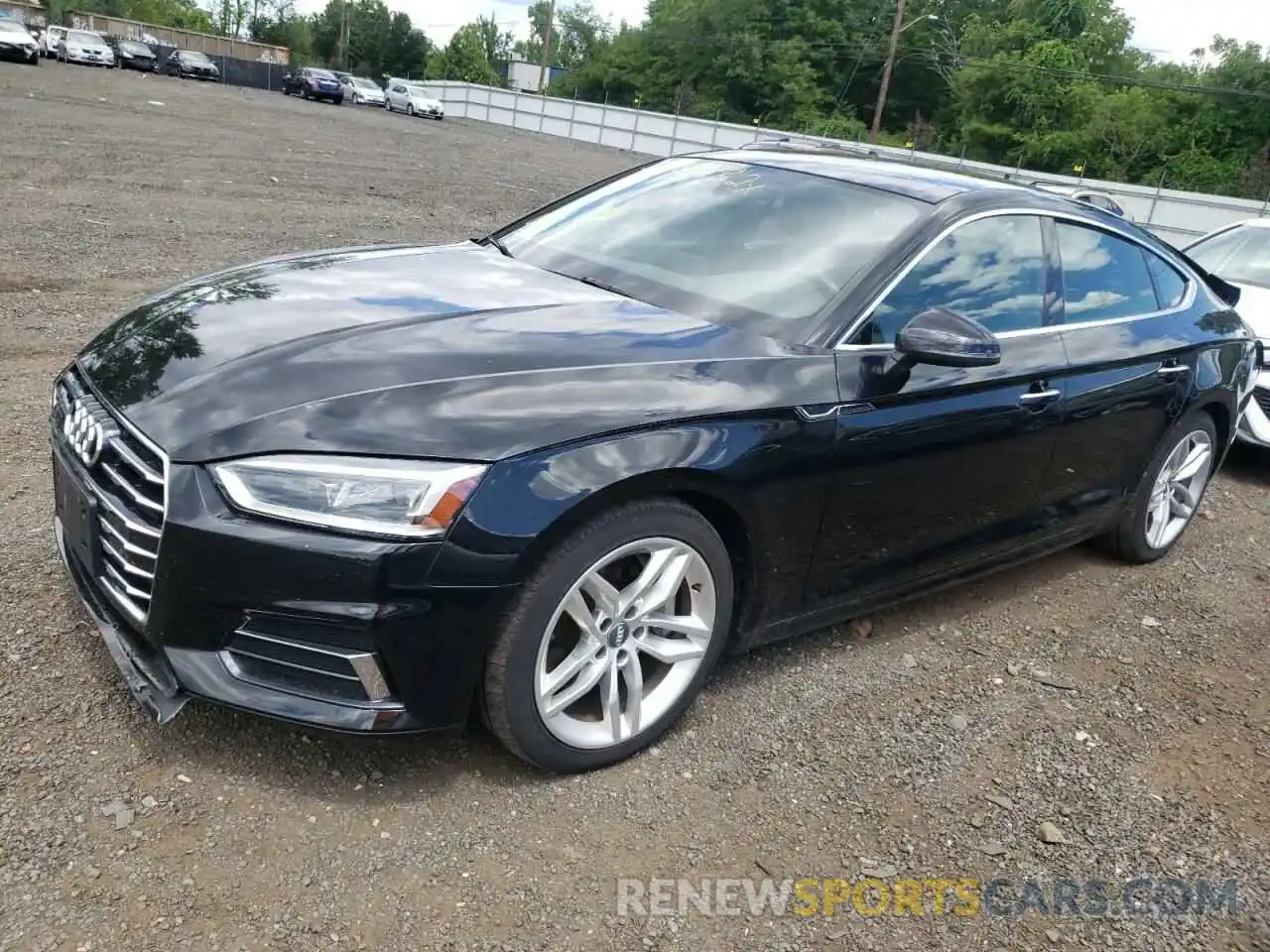 2 Photograph of a damaged car WAUANCF5XKA053695 AUDI A5 2019