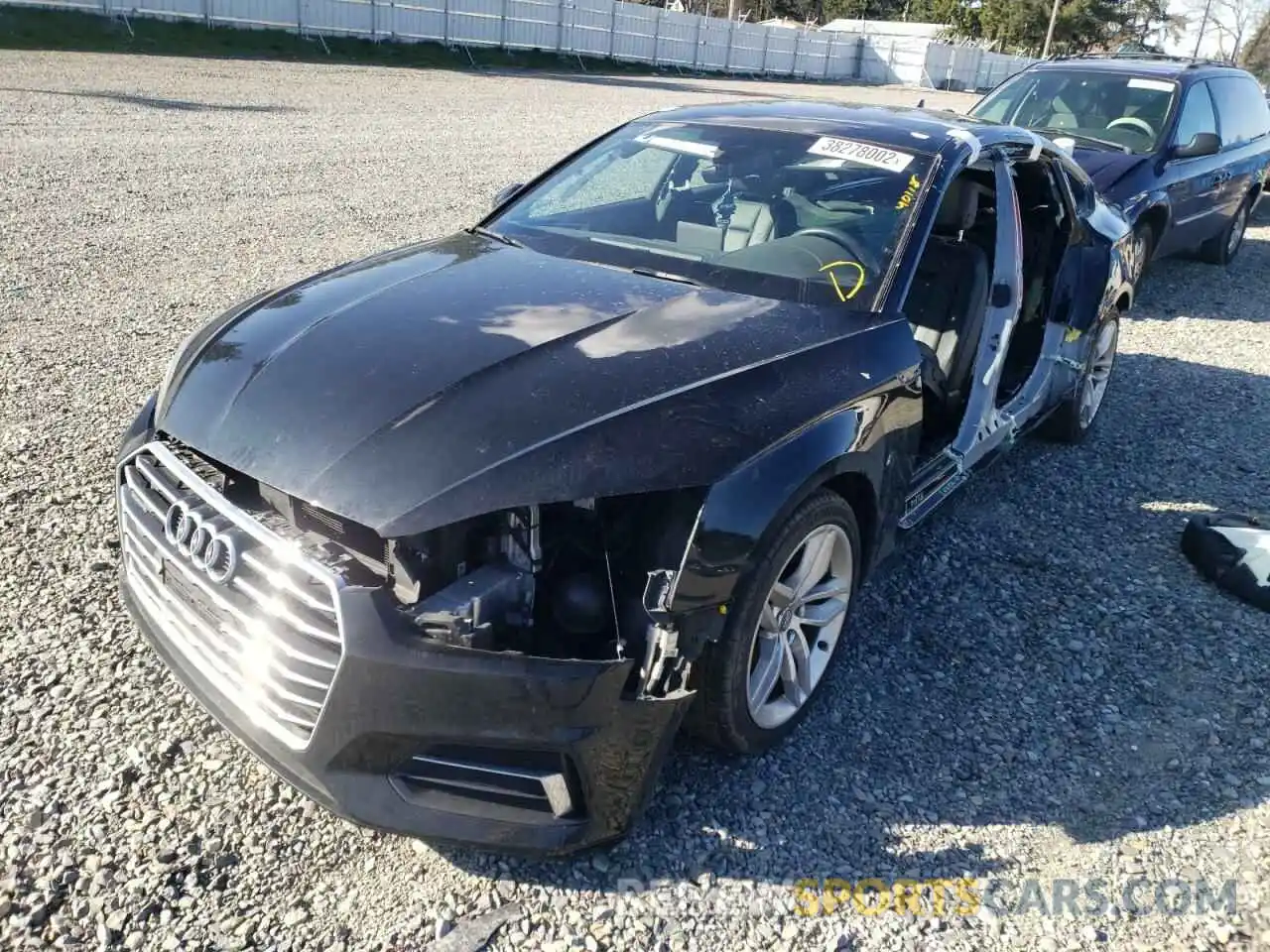 2 Photograph of a damaged car WAUANCF5XKA063224 AUDI A5 2019