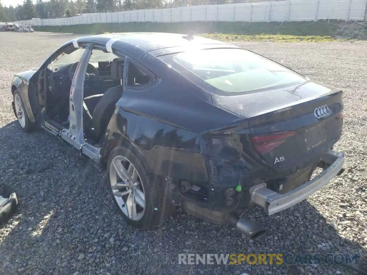 3 Photograph of a damaged car WAUANCF5XKA063224 AUDI A5 2019