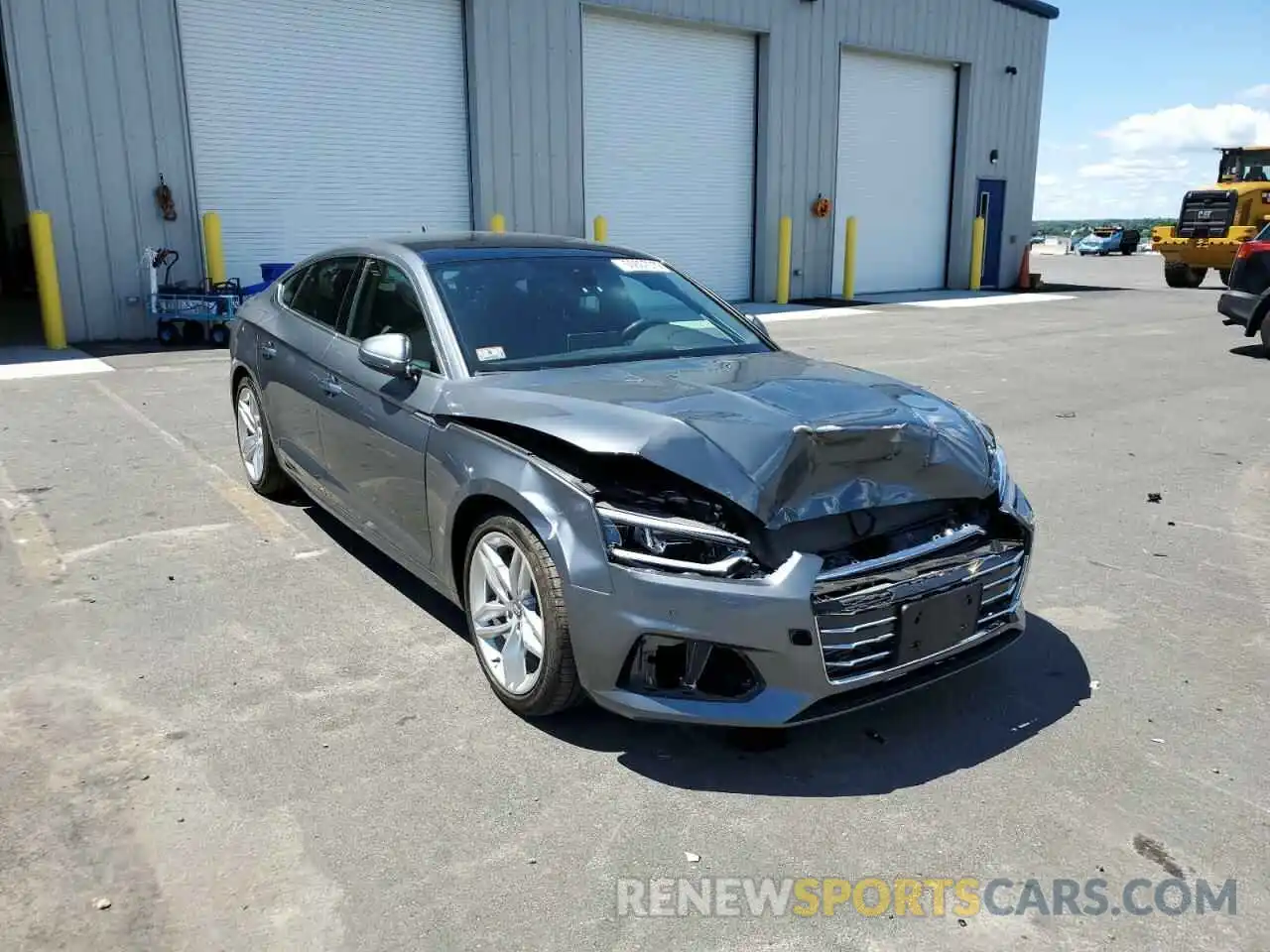 1 Photograph of a damaged car WAUBNCF50KA033279 AUDI A5 2019