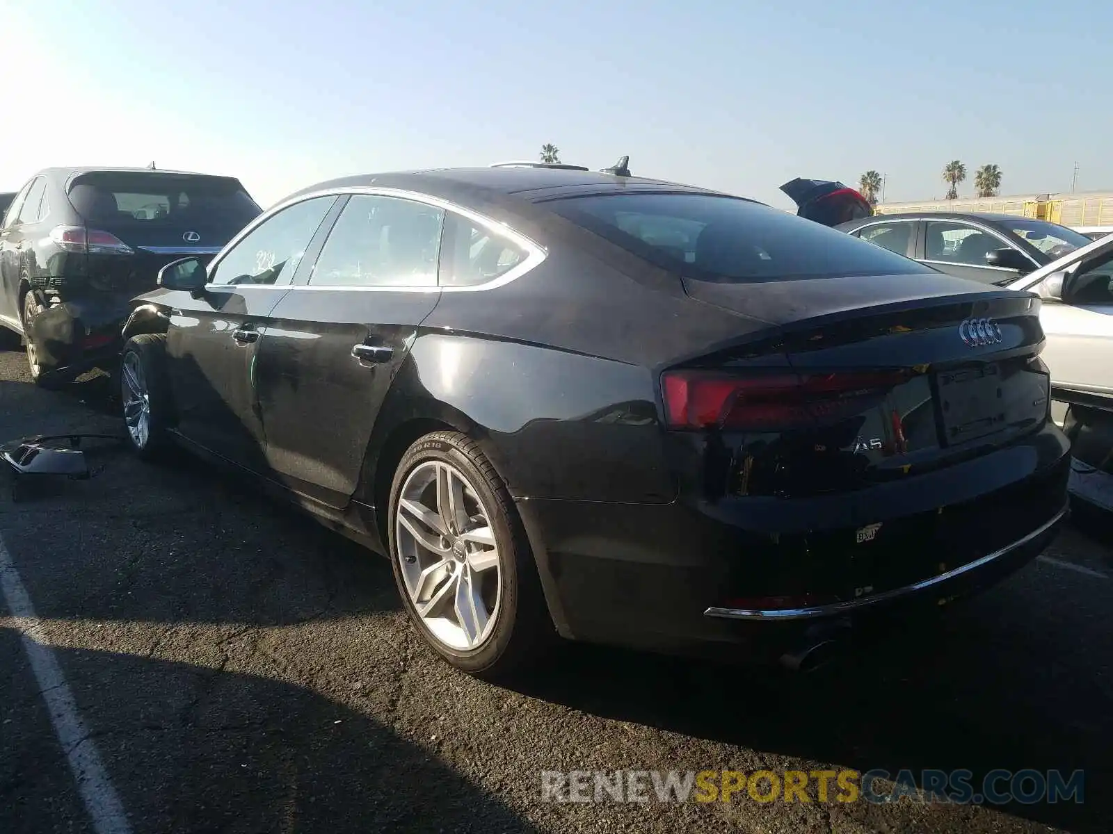 3 Photograph of a damaged car WAUBNCF50KA035498 AUDI A5 2019