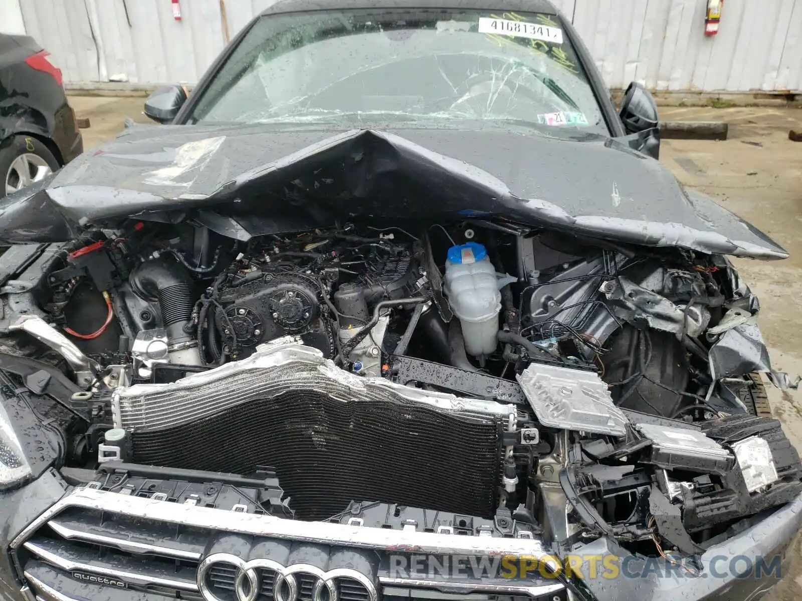 7 Photograph of a damaged car WAUBNCF51KA008181 AUDI A5 2019