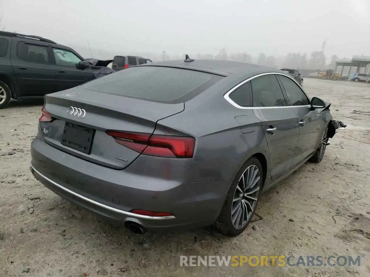 4 Photograph of a damaged car WAUBNCF54KA071002 AUDI A5 2019