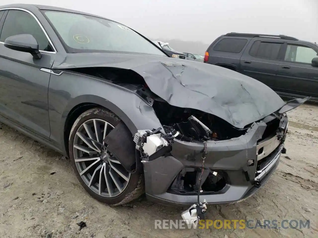 9 Photograph of a damaged car WAUBNCF54KA071002 AUDI A5 2019