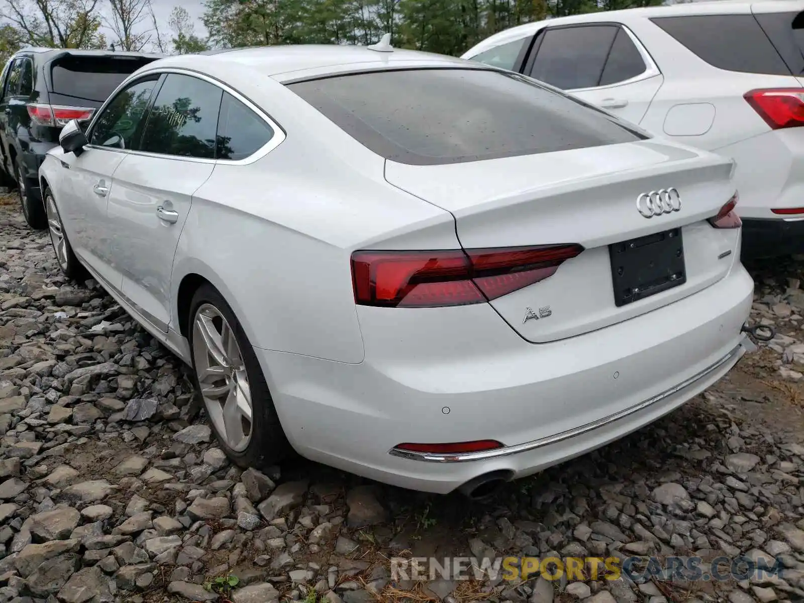 3 Photograph of a damaged car WAUBNCF54KA090276 AUDI A5 2019