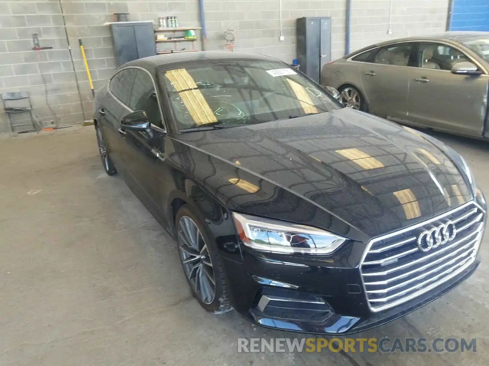 1 Photograph of a damaged car WAUBNCF55KA070909 AUDI A5 2019