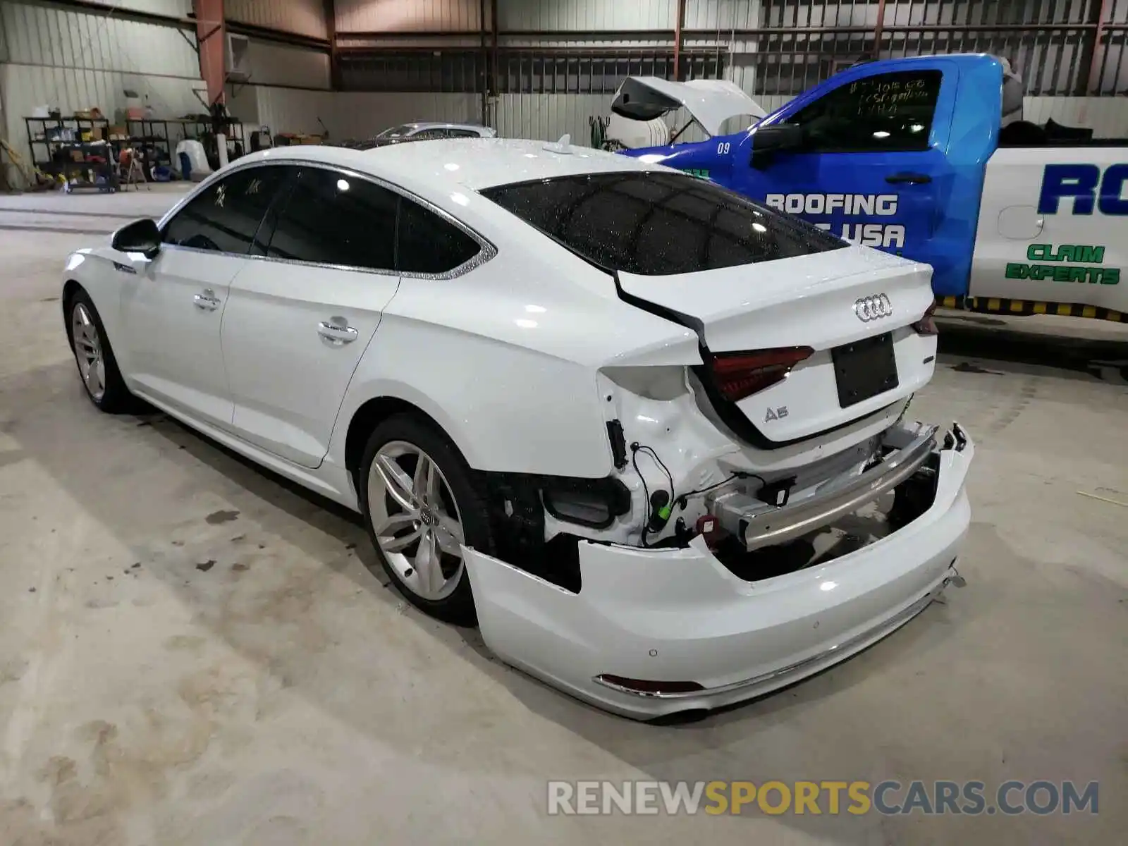 3 Photograph of a damaged car WAUBNCF59KA096008 AUDI A5 2019