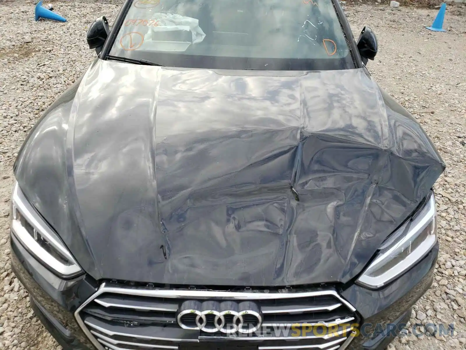 7 Photograph of a damaged car WAUBNCF59KA097076 AUDI A5 2019