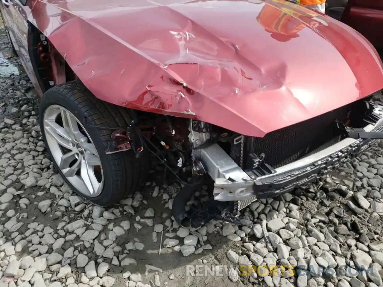 9 Photograph of a damaged car WAUBNDF55KA048575 AUDI A5 2019