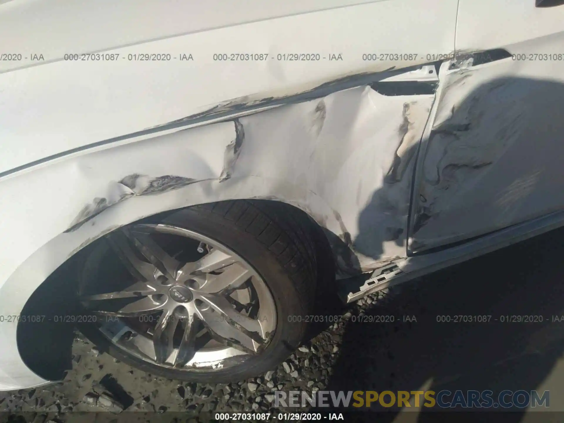 6 Photograph of a damaged car WAUBNDF5XKA064531 AUDI A5 2019