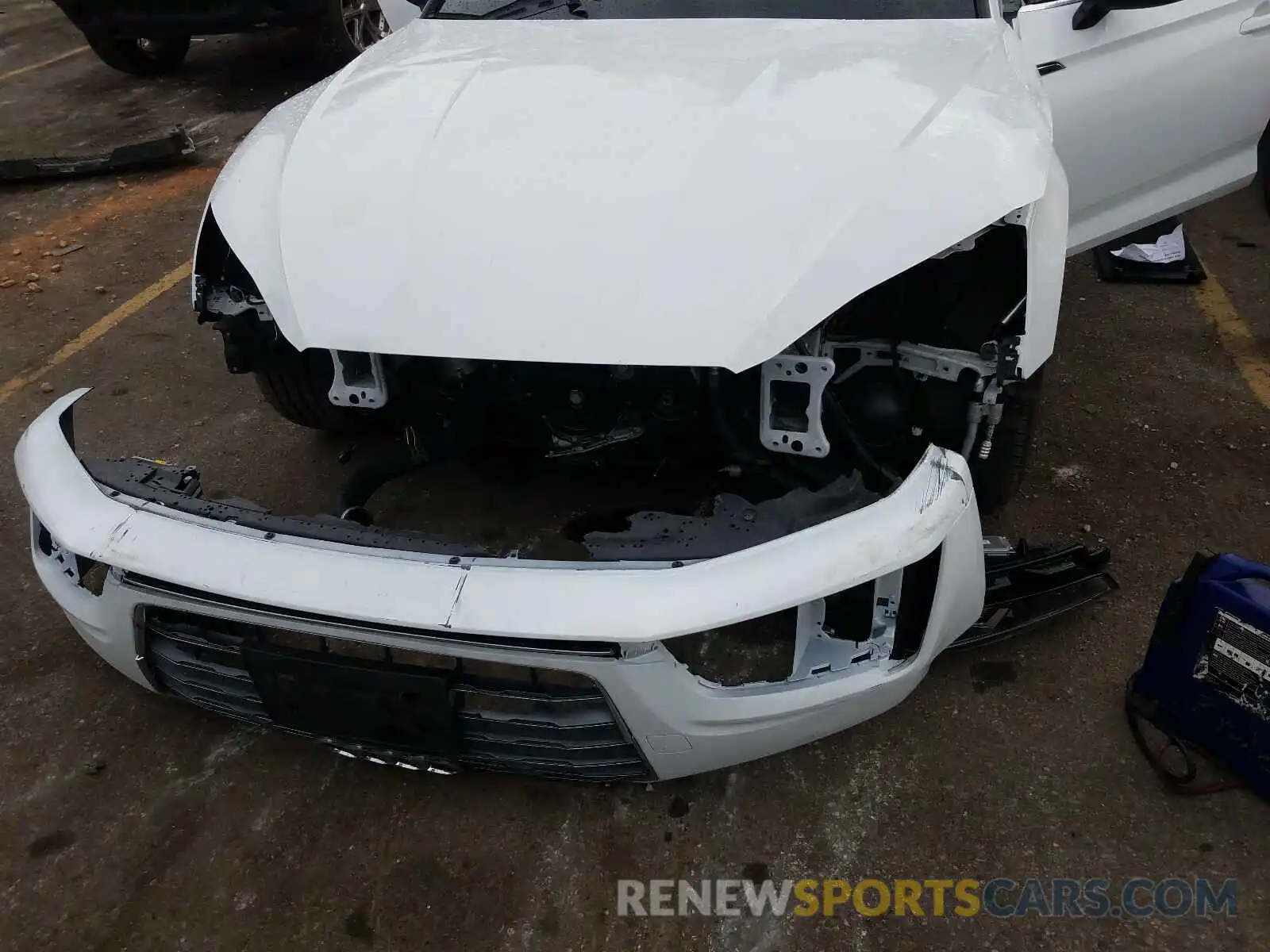 9 Photograph of a damaged car WAUDNCF52KA025838 AUDI A5 2019