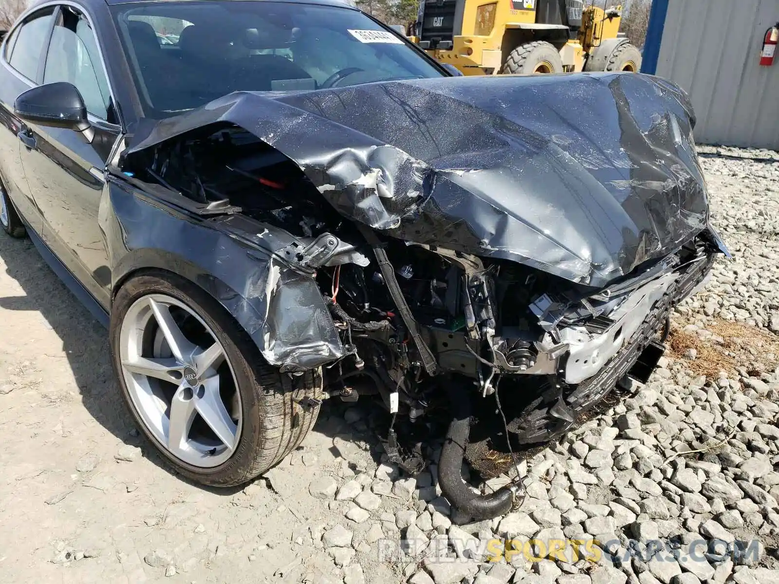 9 Photograph of a damaged car WAUDNCF57KA026192 AUDI A5 2019