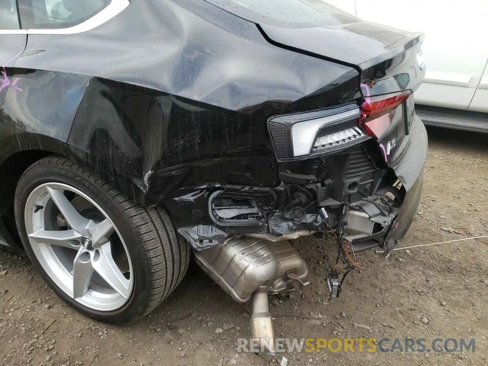 9 Photograph of a damaged car WAUDNCF57KA064697 AUDI A5 2019
