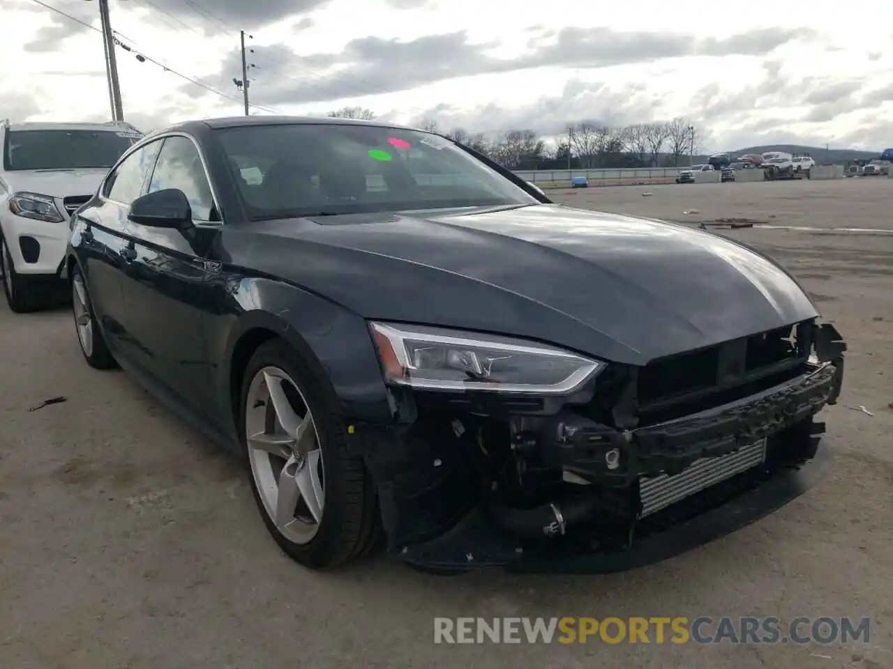 1 Photograph of a damaged car WAUDNCF5XKA026204 AUDI A5 2019