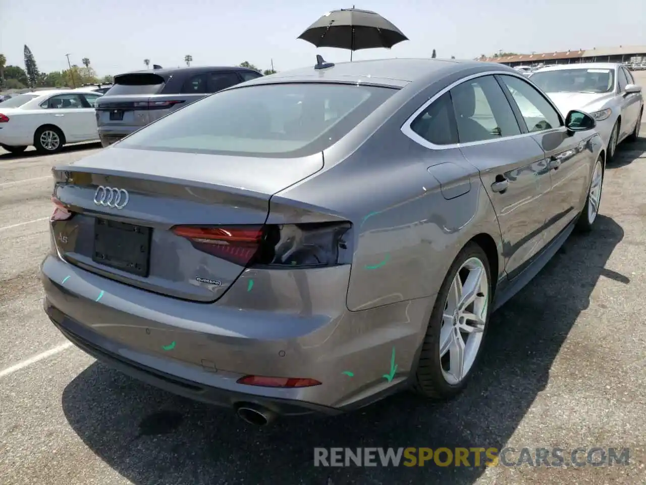 4 Фотография поврежденного автомобиля WAUENCF50KA043548 AUDI A5 2019