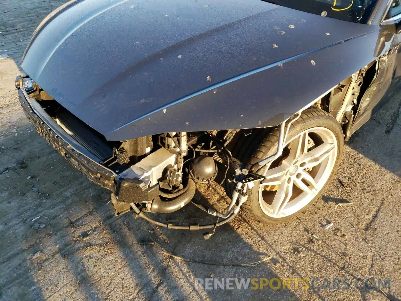 9 Photograph of a damaged car WAUENCF50KA069017 AUDI A5 2019