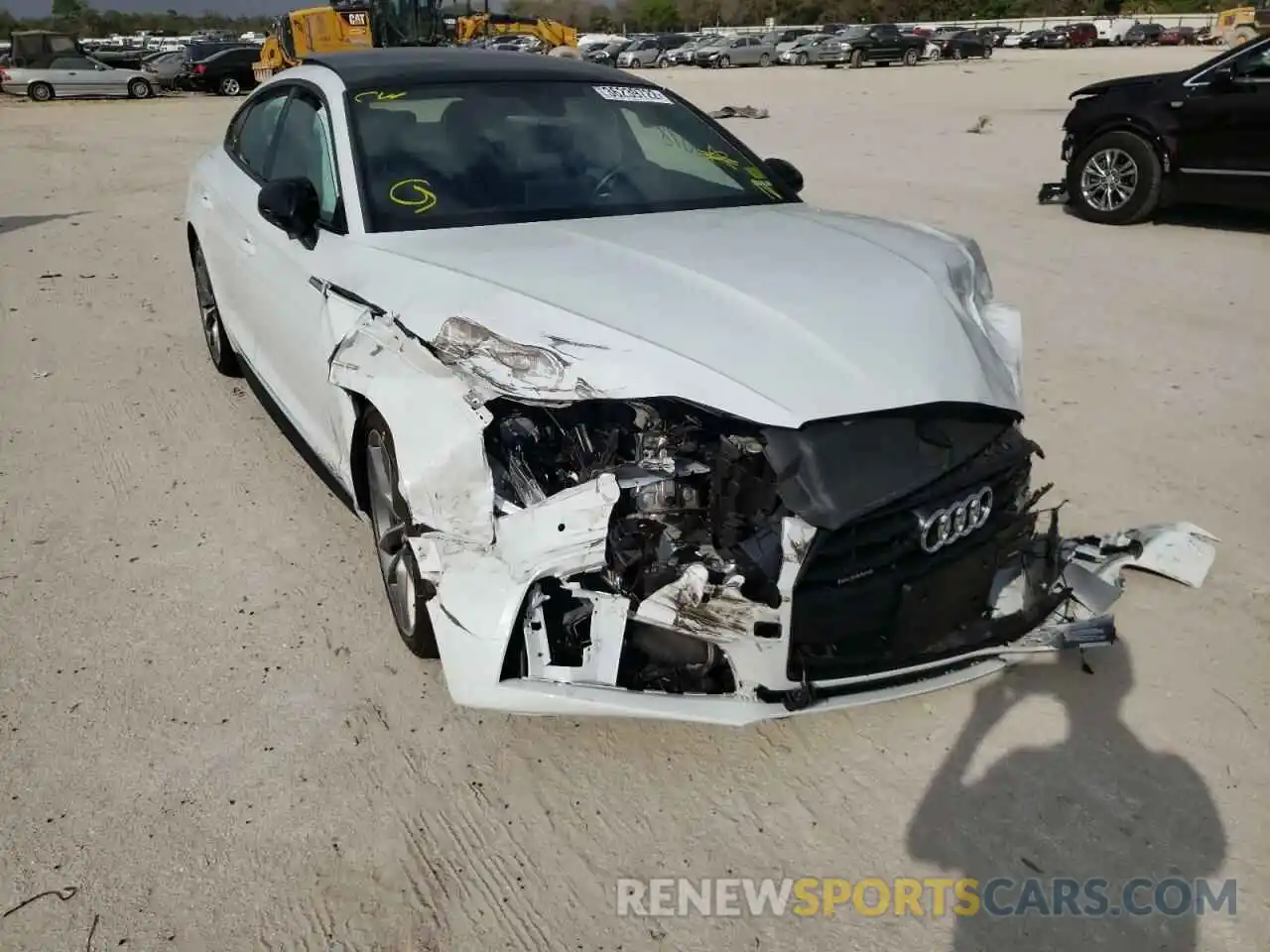 1 Photograph of a damaged car WAUENCF51KA041050 AUDI A5 2019