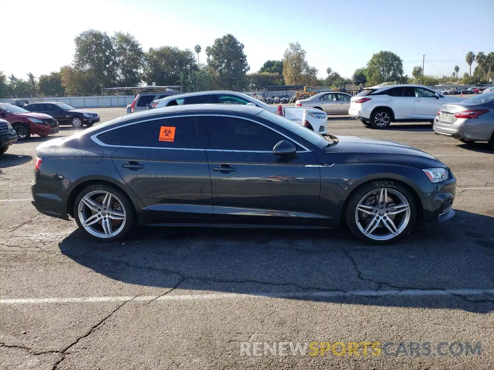 9 Photograph of a damaged car WAUENCF52KA032308 AUDI A5 2019