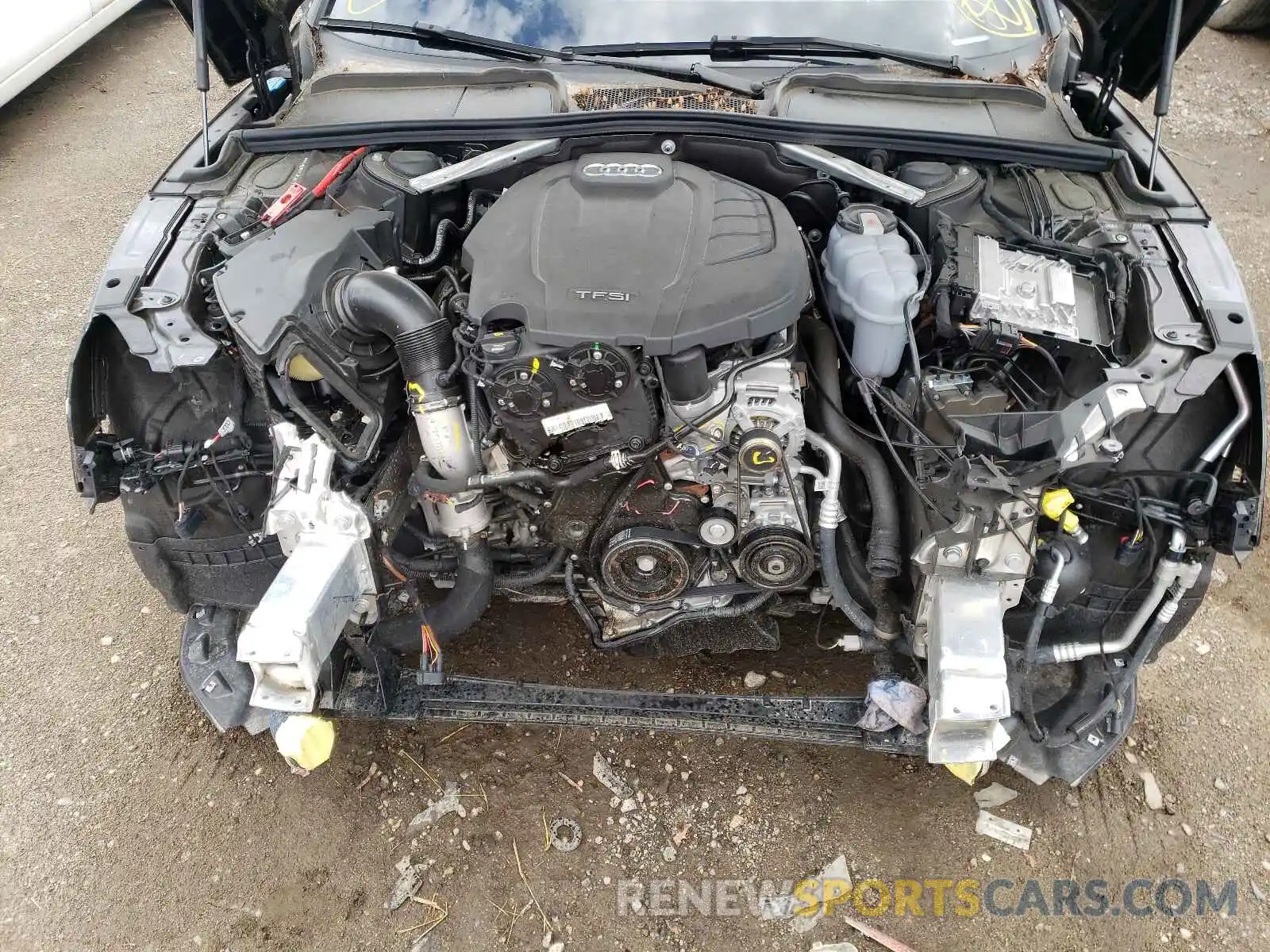 7 Photograph of a damaged car WAUENCF52KA037749 AUDI A5 2019