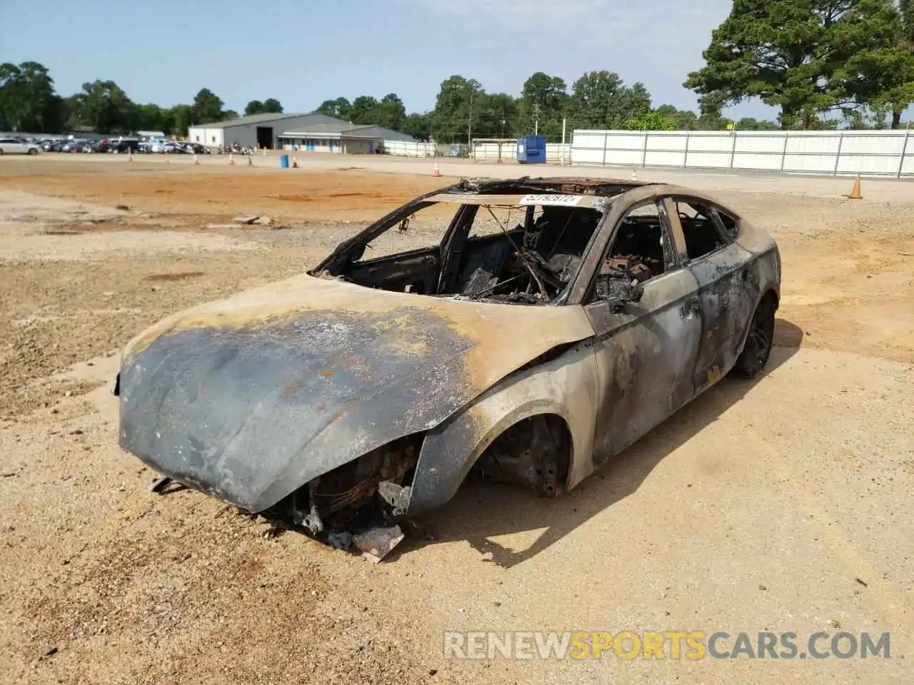 2 Photograph of a damaged car WAUENCF52KA069374 AUDI A5 2019