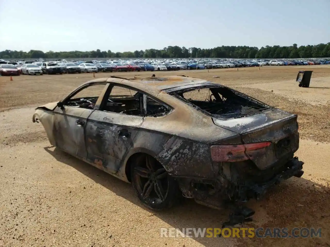 3 Photograph of a damaged car WAUENCF52KA069374 AUDI A5 2019